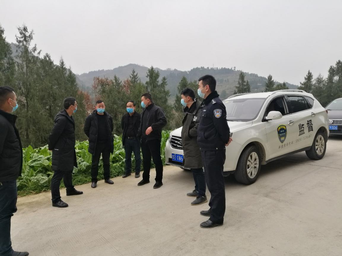 铜仁纪检监察干部应对疫情防控在行动