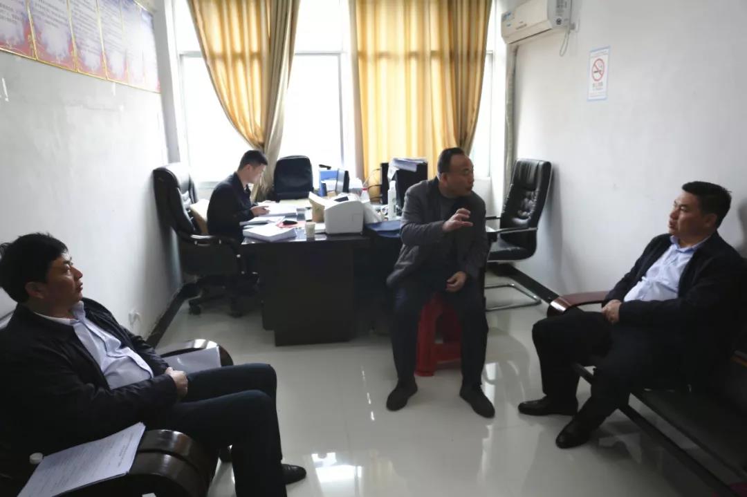 扫黑除恶胡定钦到盘信镇等单位督导扫黑除恶专项斗争工作