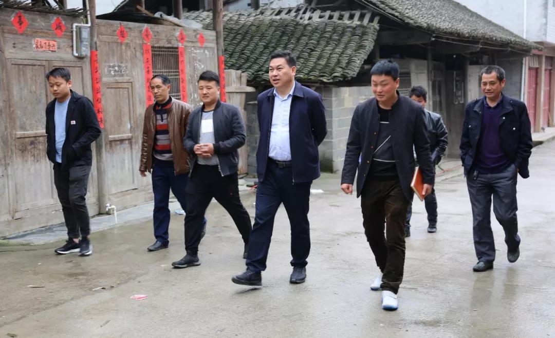 聚焦脱贫攻坚胡定钦到盘信镇督查脱贫攻坚及扫黑除恶专项斗争工作