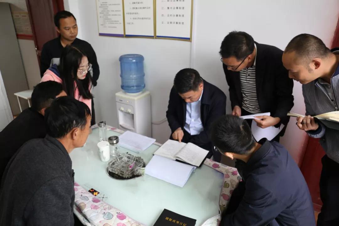 聚焦脱贫攻坚胡定钦到盘信镇长兴堡镇督导脱贫攻坚工作