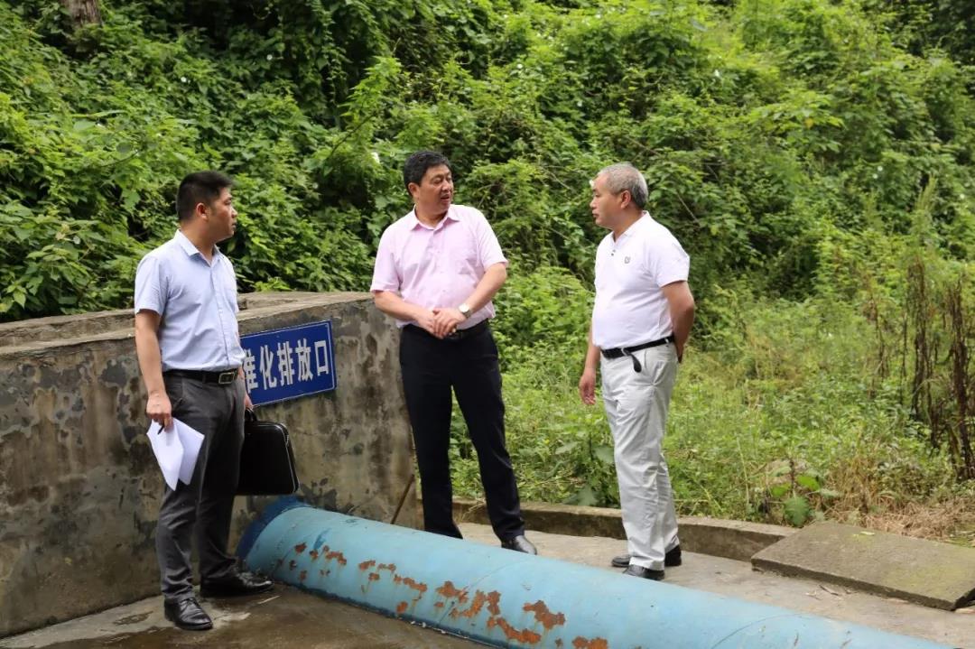 督查进行时县纪委监委对环境保护及重点项目建设工作进行专项督查