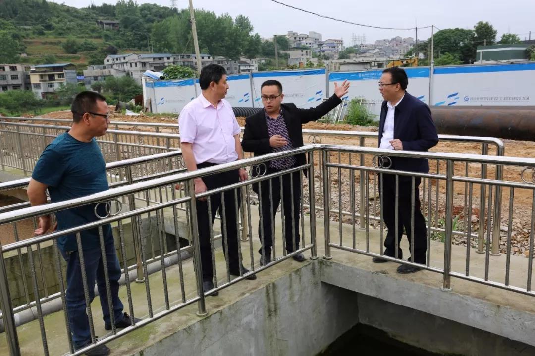 督查进行时县纪委监委对环境保护及重点项目建设工作进行专项督查