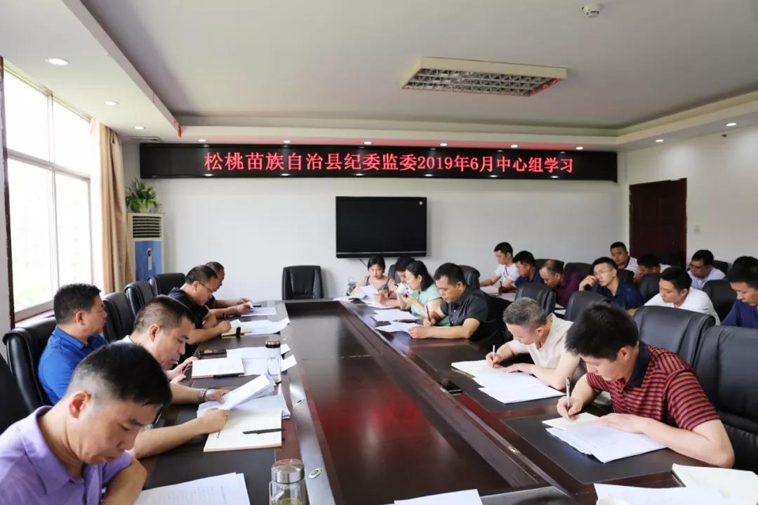 中心组学习县纪委监委召开中心组学习会