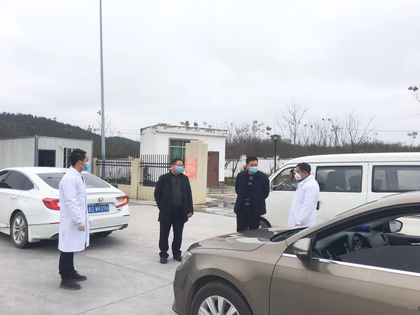 胡定钦到盘信镇督导检查新型冠状病毒感染肺炎疫情防控工作