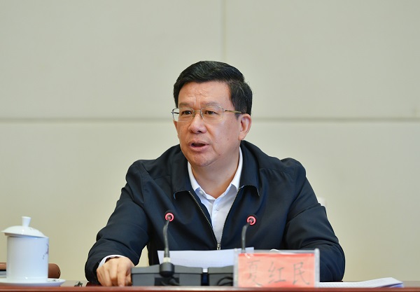 夏红民在省纪委省监委机关深化机构改革工作会议上强调  把提质增效贯穿工作全过程  以专业化规范化法治化的机关运转  推动全省纪检监察工作高质量发展