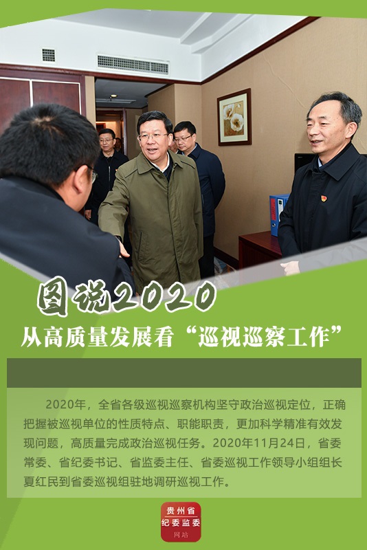 贵州省纪委监委网站关注松桃镜头：图说2020∣从高质量发展看“巡视巡察工作”
