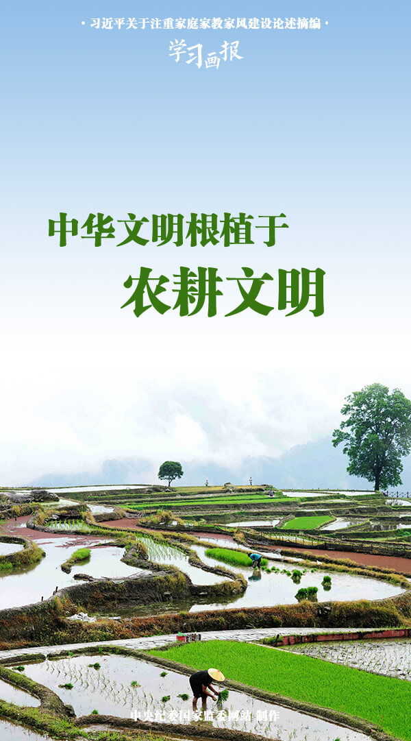 学习画报丨中华民族历来重视家庭